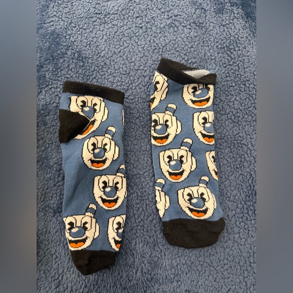 Gray Cartoon Socks - Picture 4 of 5